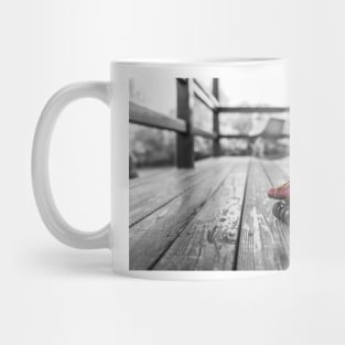 80s Retro Red Rollerskates Mug